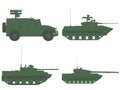 Russian airborne vehicles Royalty Free Stock Photo