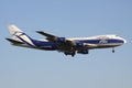 Russian AirBridgeCargo Boeing 747-200F Royalty Free Stock Photo