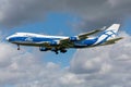 Russian AirBridgeCargo Boeing 747 Royalty Free Stock Photo