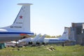 Russian airforces. Different planes on the ground