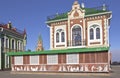 Russian architecture and traditions Yoshkar-Ola Russia. Royalty Free Stock Photo