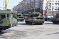 Russian army parade