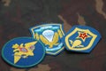 Russian Army patches. Airborne troops units