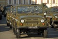 Russian army vehicle UAZ