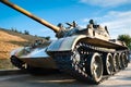 Russian battle tank Royalty Free Stock Photo