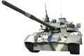 Russian battle tank T-80 Royalty Free Stock Photo