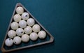 Russian billiard balls triangle