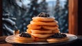 Russian Blini and the White Winter