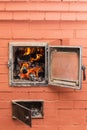 Russian brick oven