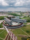Russian business school in Skolkovo, Moscow, Russia. Royalty Free Stock Photo