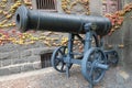 Russian cannon captured by British army in Crimea