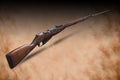 Russian carabine (short rifle) with bayounet (Mosin system, model of 1938) Royalty Free Stock Photo