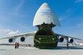 Russian cargo aircraft Royalty Free Stock Photo