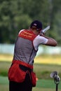 Russian championships in trap shooting
