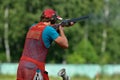 Russian championships in trap shooting