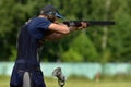 Russian championships in trap shooting