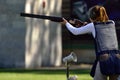 Russian championships in trap shooting