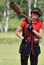 Russian championships in trap shooting