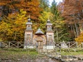 Russian chapel - Kranjska Gora, Slovenia Royalty Free Stock Photo