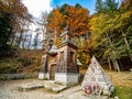 Russian chapel - Kranjska Gora, Slovenia Royalty Free Stock Photo