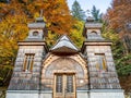 Russian chapel - Kranjska Gora, Slovenia Royalty Free Stock Photo