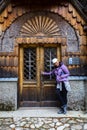 Russian chapel on Russian road close to Kranjska gora, Slovenia. Royalty Free Stock Photo