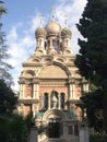 Russian Church in Sanremo Royalty Free Stock Photo