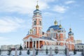 The Russian Church. Temple of St. Seraphim of Sarov and Temple o Royalty Free Stock Photo