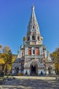 Russian church in town of Shipka, Stara Zagora Region Royalty Free Stock Photo