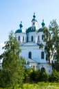 Russian church in Yelabuga. Royalty Free Stock Photo