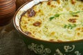 Russian classic Potatoes Romanoff