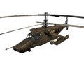 Russian combat helicopter Royalty Free Stock Photo