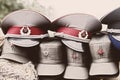 Russian communist military hats old school retro