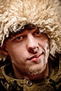 Russian Cossack Royalty Free Stock Photo