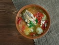 Russian Cossack fish soup Royalty Free Stock Photo