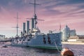 Russian cruiser Aurora - Russian protected cruiser, St. Petersburg, Russia