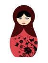 Russian doll Royalty Free Stock Photo