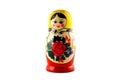Russian doll isolated on white