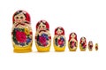 Russian Dolls Royalty Free Stock Photo
