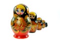 Russian dolls matruska Royalty Free Stock Photo