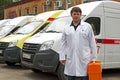 Portrait of Ambulance doctor