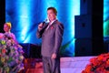 Russian famous singer Joseph Kobzon performs song