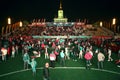 Russian fans after the match in Fanzone