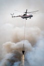 Russian Firefighting Helicopter in flight 1
