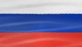 Russian Flag, Russia National Colors Background 3D Rendering. Large size