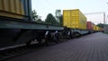 Russian freight train