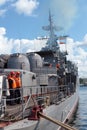 Russian frigate