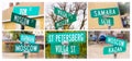 Russian German Heritage in Midwest America - Street Signs in Munjor, Kansas