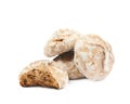 Russian gingerbread cookie isolated Royalty Free Stock Photo