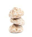 Russian gingerbread cookie isolated Royalty Free Stock Photo